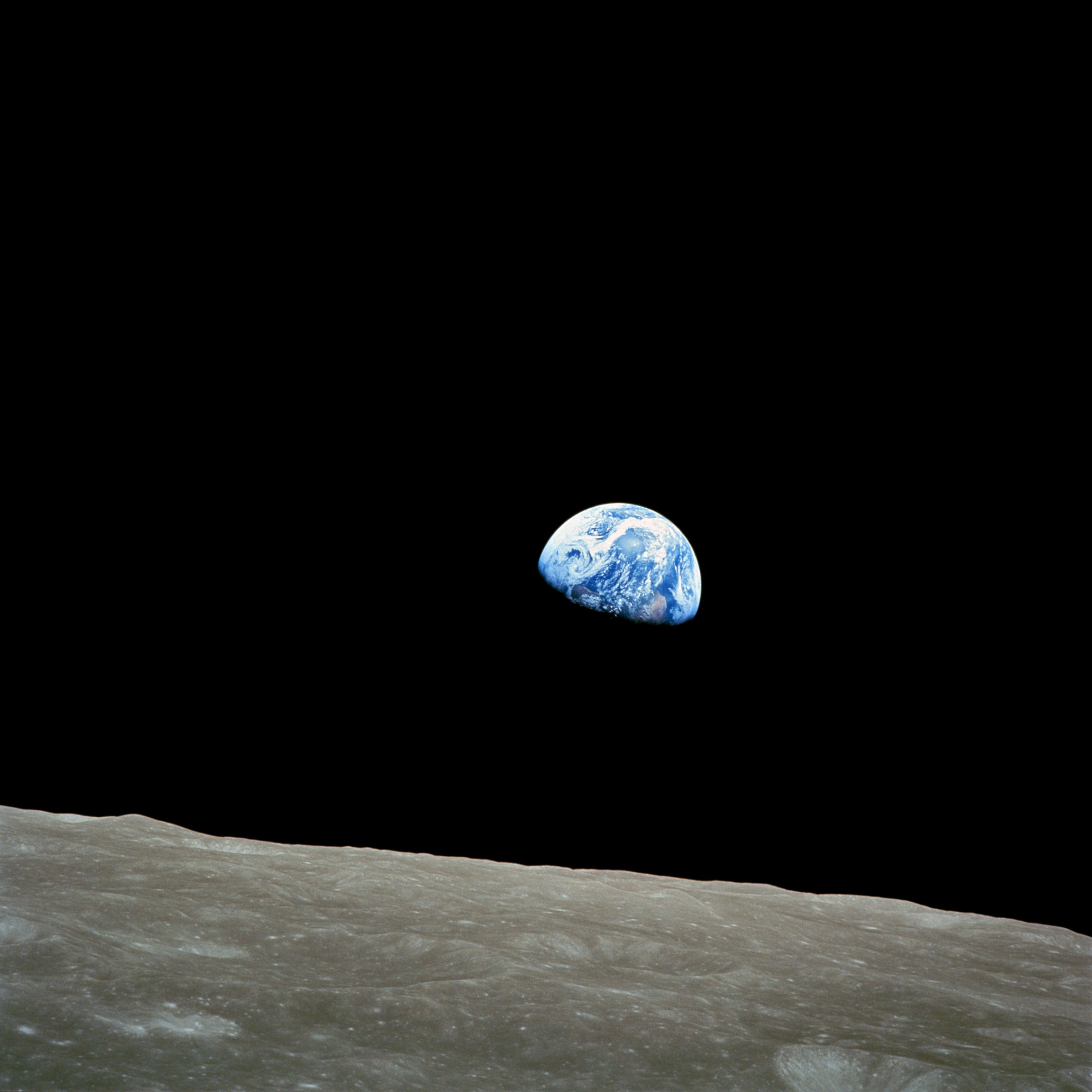 earth rise, aollo 8, dec 1968
